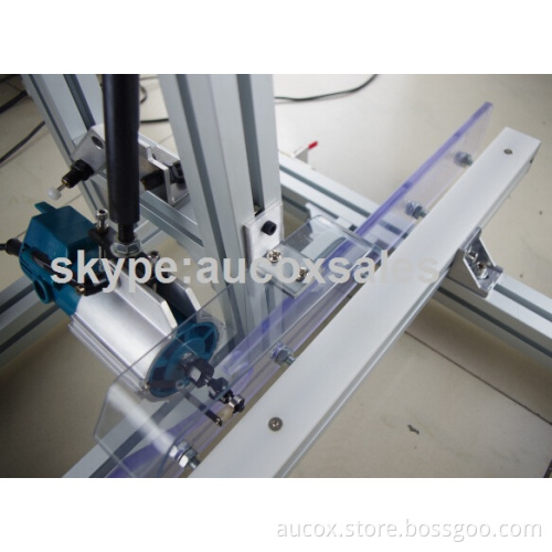 SETM-1 woodworking semi automatic edge trimming machine for edge banding